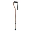 Carex Health Brands Carex Health Brands A72800 Adj. Alum. Cane With Offset Cushgrip A72800